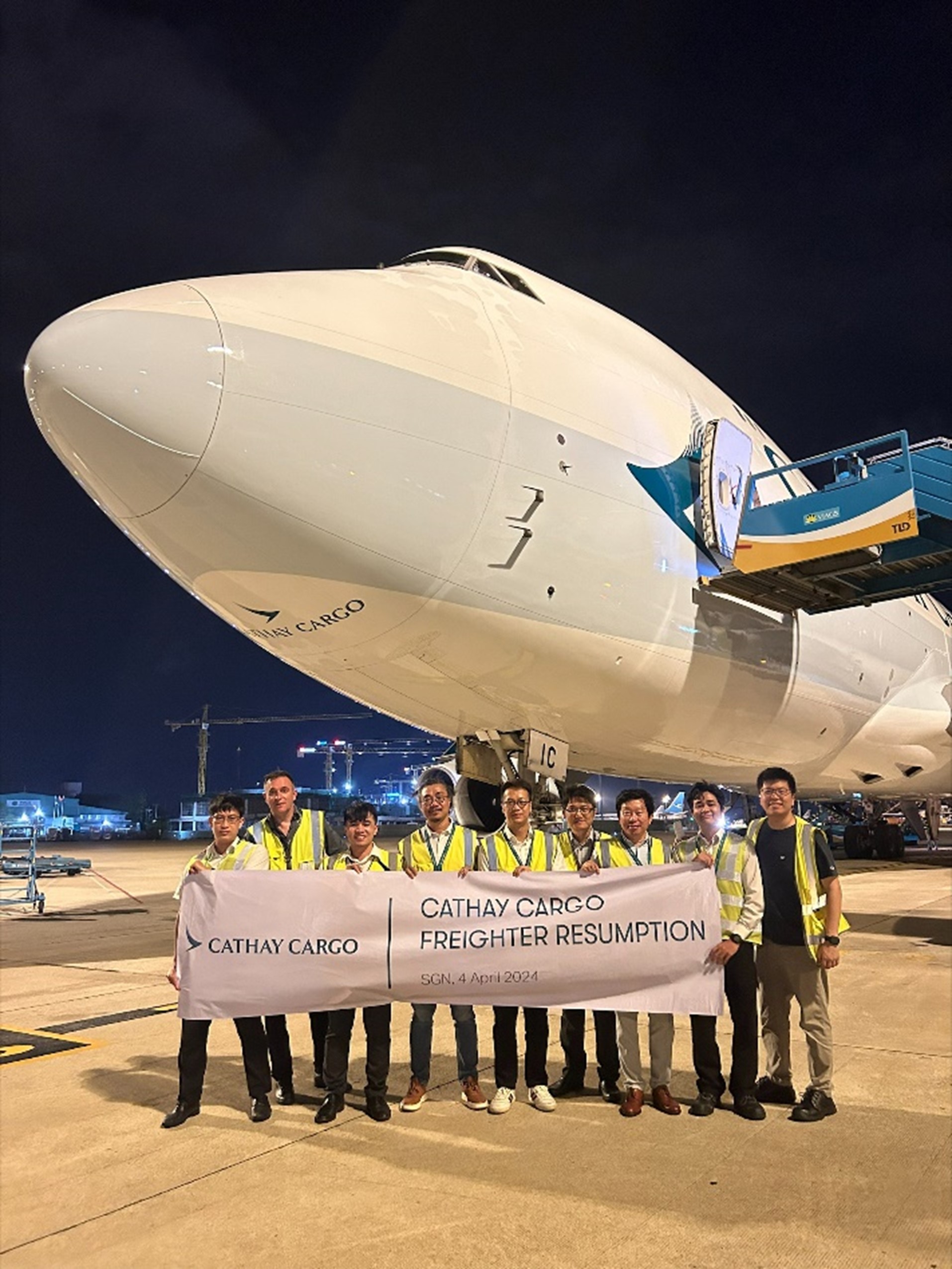 Cathay Cargo Freighter Resumption