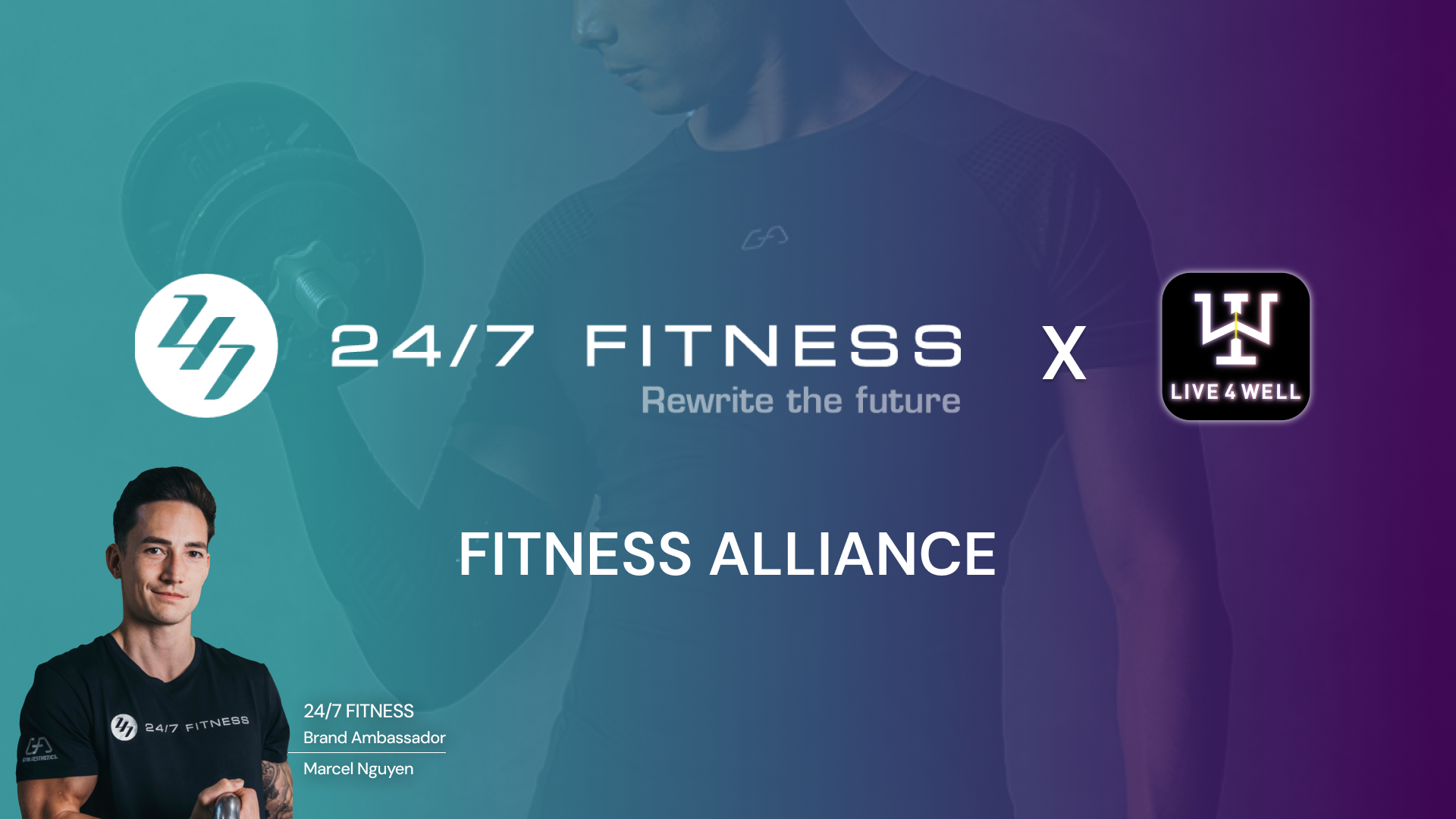24/7 FITNESS and LIVE4WELL Join Forces in Powerful Alliance Turn Your Sweat into Tangible Rewards