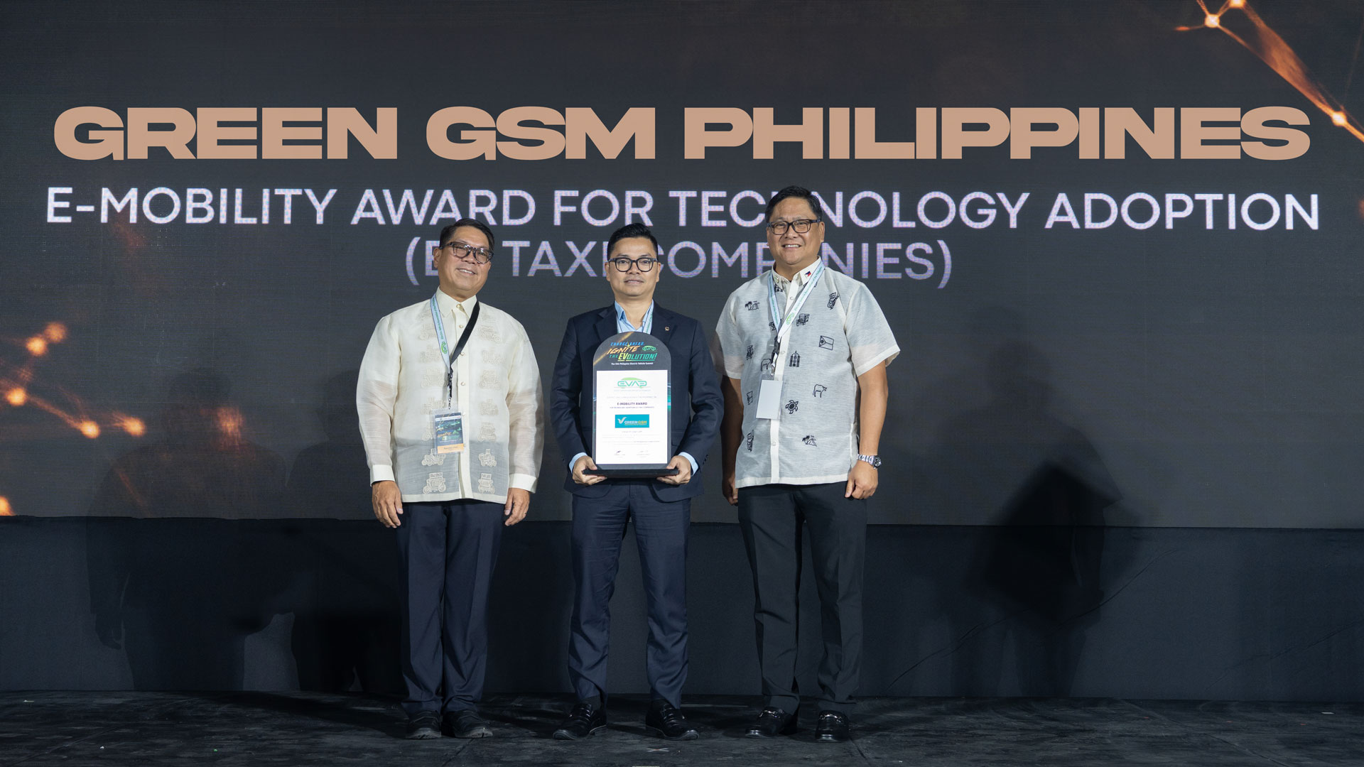 Green GSM honored with E-Mobility Award at the 13th Philippine Electric Vehicle Summit (PEVS).