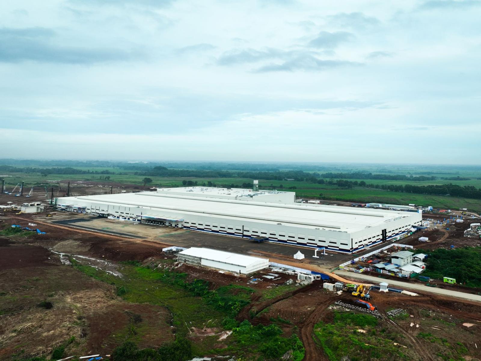 VinFast electric vehicle plant in Subang, Indonesia was officially inaugurated on December 15, 2025.